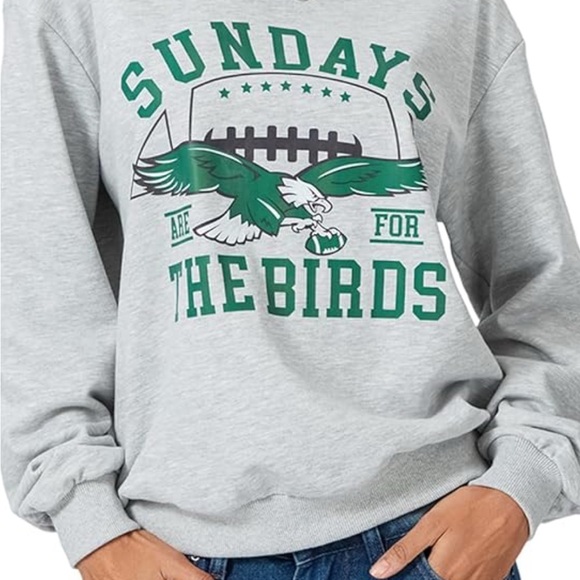New Philadelphia Eagle Woman Sweatshirt-Med - Picture 5 of 5